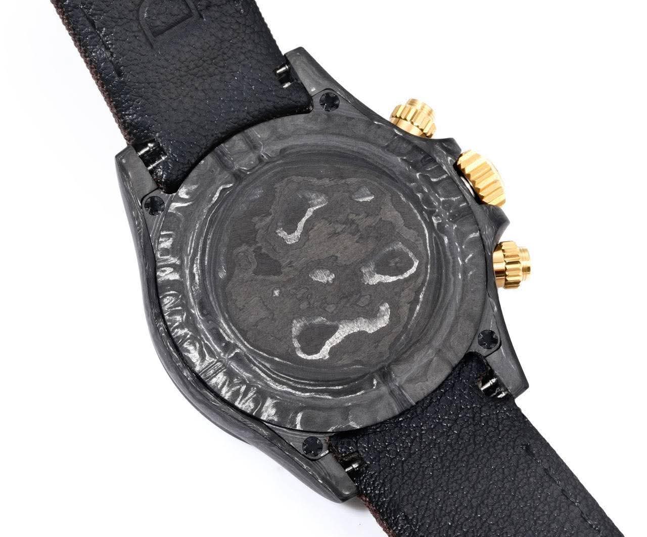 Brown carbon fiber watch ultra quality