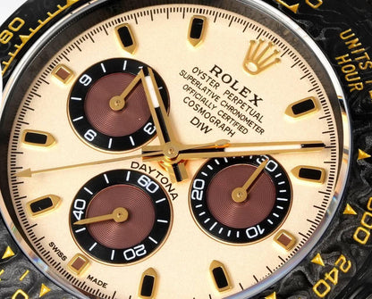Brown carbon fiber watch ultra quality