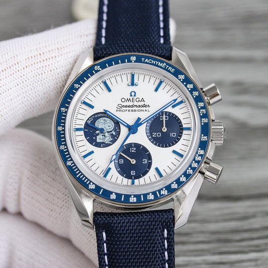 Omega Silver Snoopy Edition Super Quality