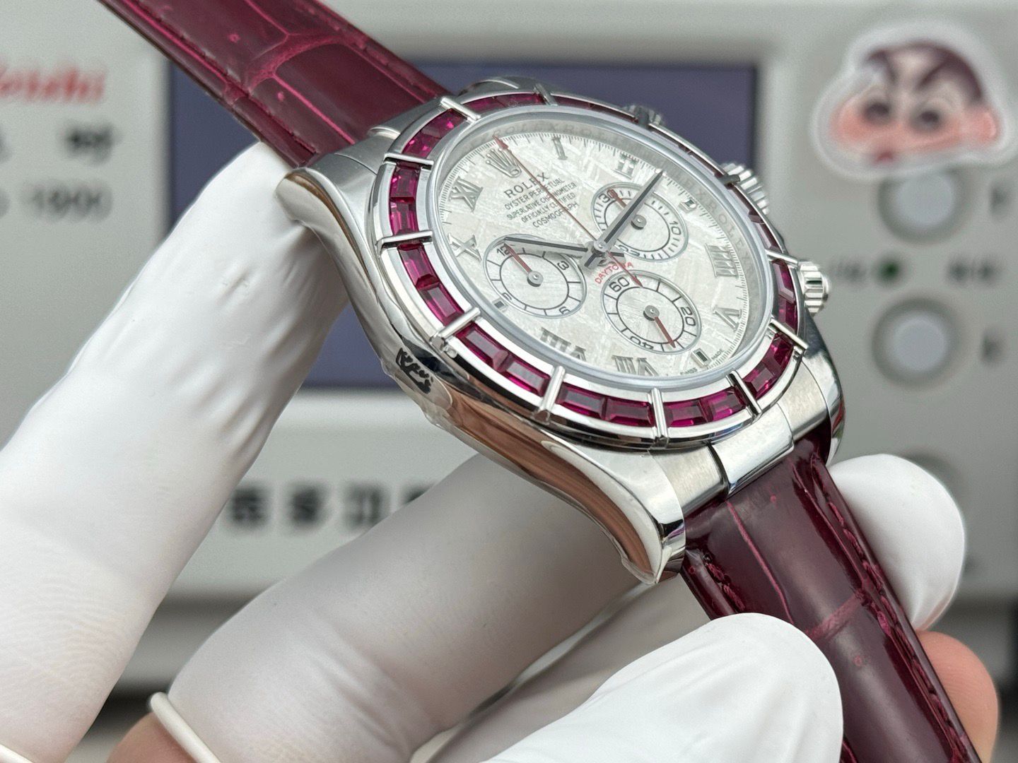Rolex Ruby crystal super quality
