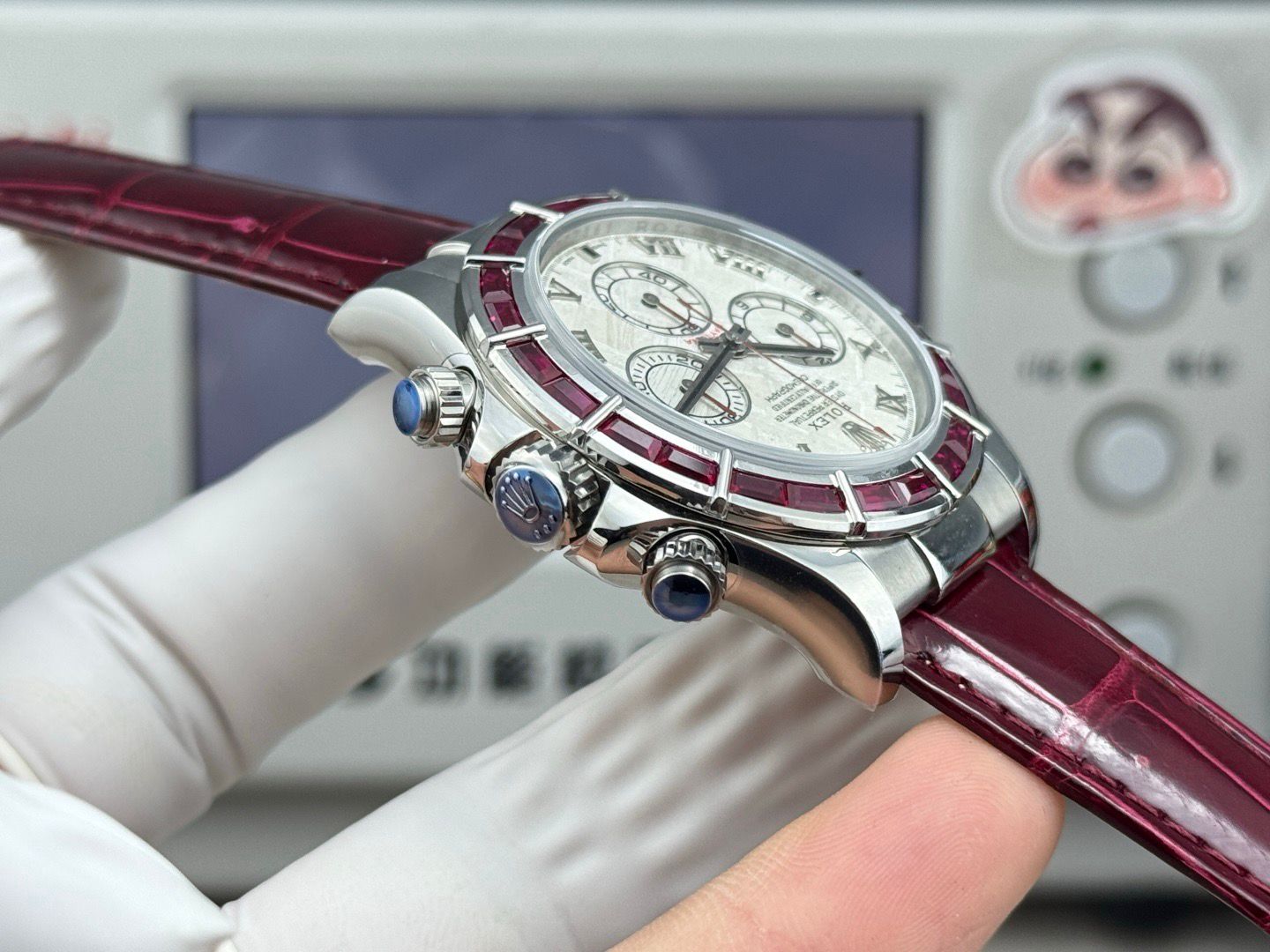 Rolex Ruby crystal super quality