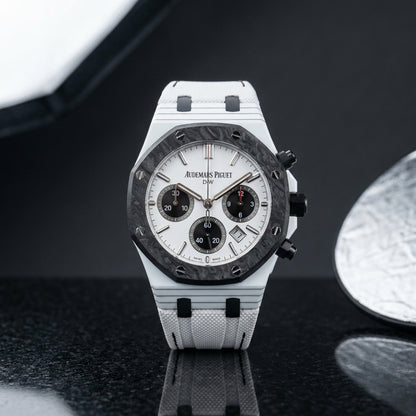 Alternate studio angle of the White Ceramic Sports