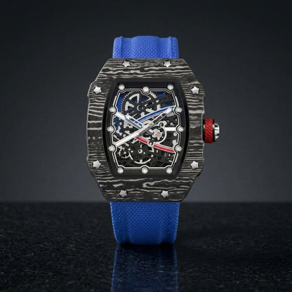 Studio photograph of the Le Monaco on black granite