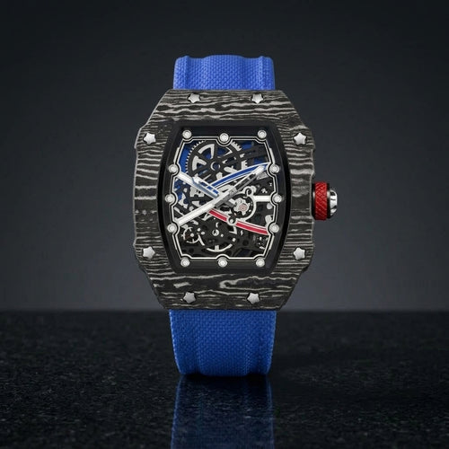 Studio photograph of the Le Monaco on black granite