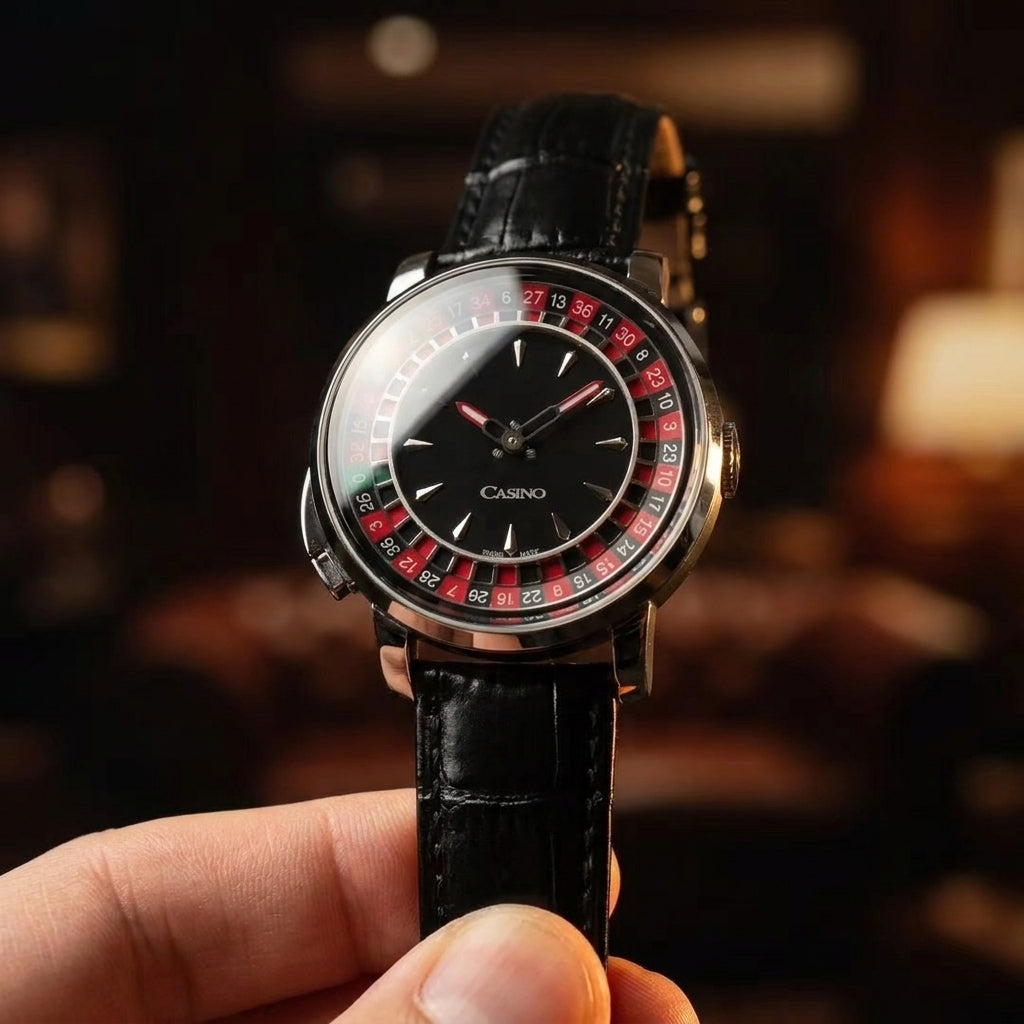 Jacob Luxury Roulette Dial Watch Super quality — dial close-up