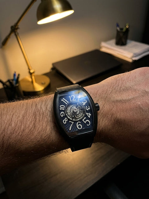 Late at the desk